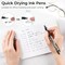 30 Pcs Gel Pens, 0.5mm Black Ink Gel Pen Fine Point Pens, Retractable Gel Ink Rollerball Pens, Quick Dry Gel Ink Pens with Large Capacity Ink Smooth Writing for Office School Women Men (Modern)